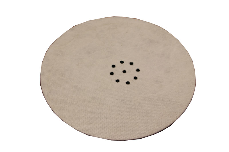 Sauger 388-8N mit einem Saugplattenüberzug zum Vermeiden von Abdrücken auf beschichteten Gläsern (Unterseite - Ansaugfläche)