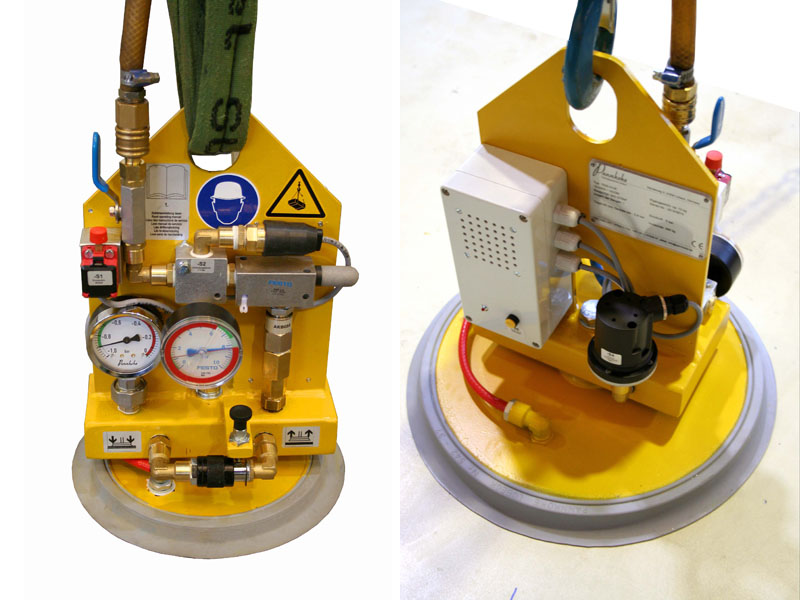 Vakuumheber 7005-H1/E – die Saugbatterie für den Produktions-Einsatz zum horizontalen Heben von Lasten