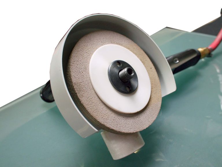 Pneumatisches Hand-Randentschichtungs-Gerät 444 für die Isolierglasfertigung