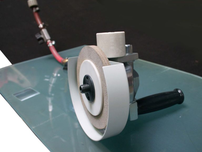 Pneumatisches Hand-Randentschichtungs-Gerät 444 für die Isolierglasfertigung