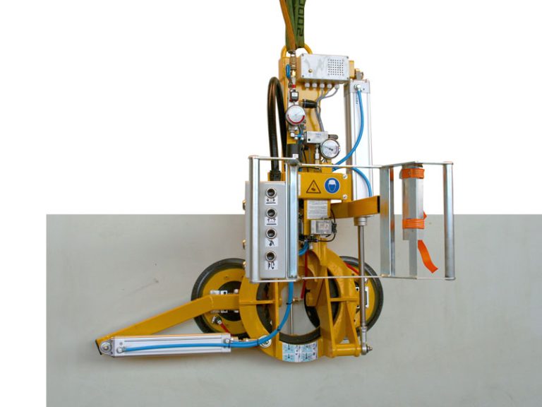 Vacuum lifter 7025-MD2/E is the vacuum lifter for insulating glass or window production where the smallest possible suction cup distance is required.