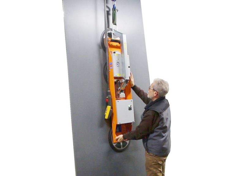 Vacuum lifter VL L400 - the single-row suction battery for construction site use for 400 kg