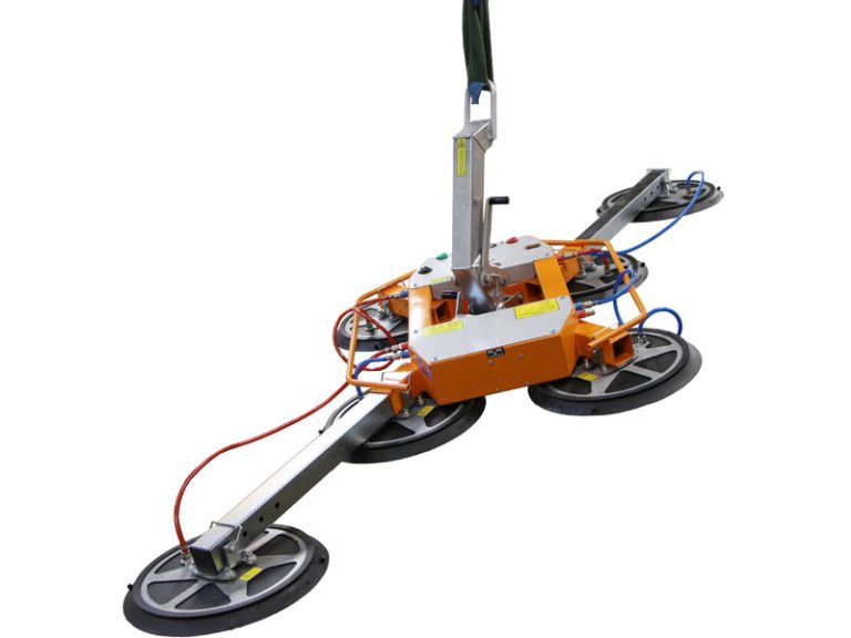 Vacuum lifter VL 800 - the suction battery for use on construction sites with a maximum load capacity of 800 kg