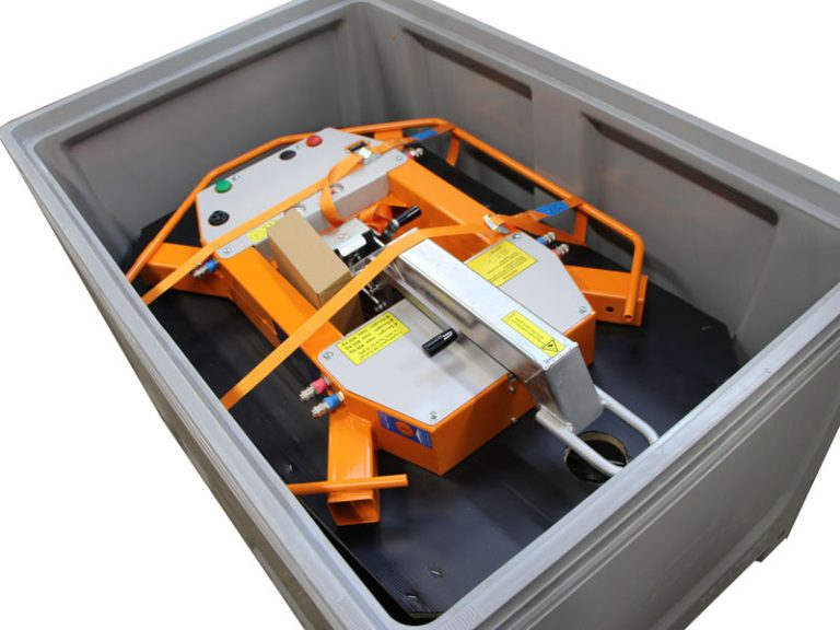 Vacuum lifter VL 800 - the suction battery for use on construction sites with a maximum load capacity of 800 kg